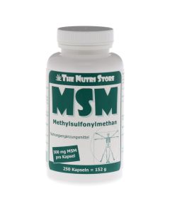 MSM 500 mg Methylsulfonylmethan Kapseln