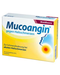 MUCOANGIN Waldbeere 20 mg Lutschtabletten