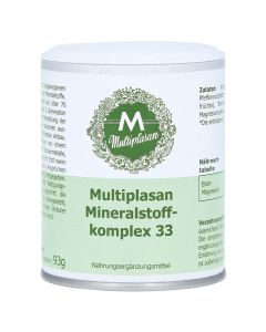 MULTIPLASAN Mineralstoffkomplex 33 Tabletten