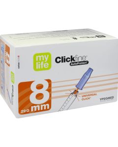 MYLIFE Clickfine AutoProtect Pen-Nadeln 8 mm 29 G