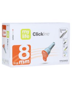 MYLIFE Clickfine Pen-Nadeln 8 mm