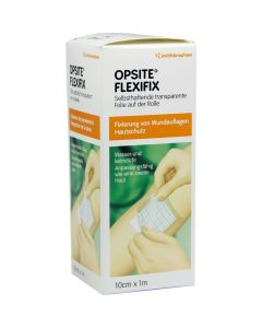 OPSITE Flexifix PU Folie 10 cmx1 m unsteril Rolle