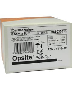 OPSITE Post-OP 5x6,5 cm Verband