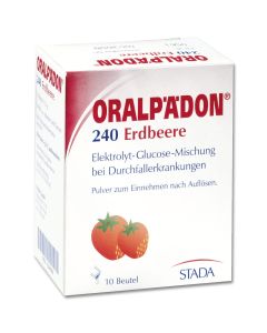 ORALPÄDON 240 Erdbeere Btl. Pulver