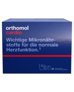 ORTHOMOL Cardio Granulat+Kapseln 30 Kombipackung