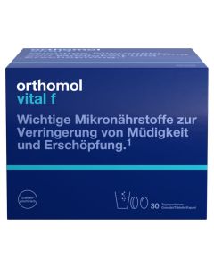 ORTHOMOL Vital F 30 Granulat/Kaps.Kombipackung