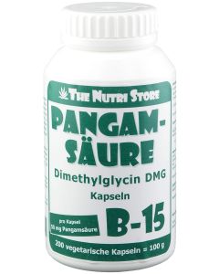 PANGAMSÄURE B15 50 mg vegetarische Kapseln
