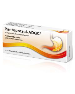 PANTOPRAZOL ADGC 20 mg magensaftres.Tabletten