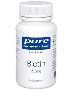 PURE ENCAPSULATIONS Biotin 2,5 mg Kapseln