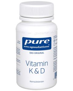 PURE ENCAPSULATIONS Vitamin K &amp; D Kapseln