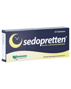 SEDOPRETTEN 50 mg Tabletten