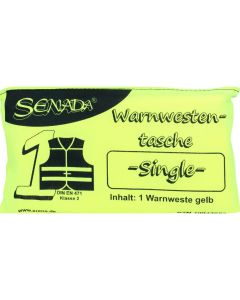 SENADA Warnweste gelb Single Tasche