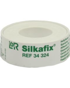 SILKAFIX Heftpfl.1,25 cmx5 m Kunststoff Spule