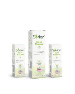 SORION Shampoo &amp; 2x Sorion Head Fluid-1 P