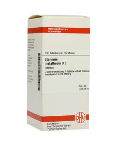STANNUM METALLICUM D 6 Tabletten