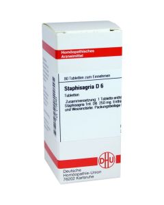 STAPHISAGRIA D 6 Tabletten
