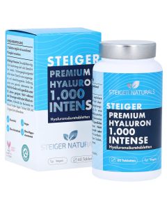 STEIGER Premium Hyaluron 1.000 Intense Tabletten