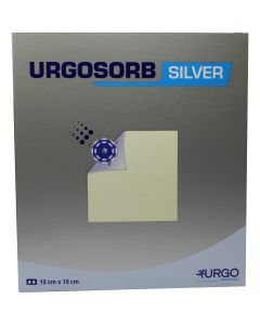 URGOSORB Silver 10x10 cm Kompressen