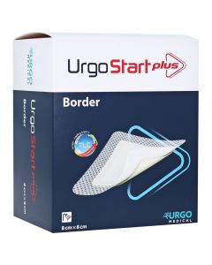 URGOSTART Plus Border 8x8 cm Wundverband