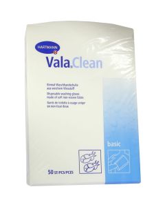VALACLEAN Basic Waschhandschuhe-50 St