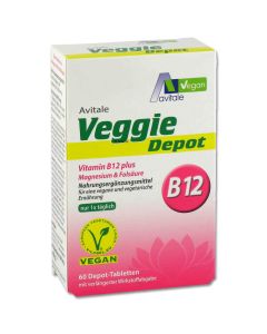 VEGGIE Depot Vitamin B12+Magnesium+Folsäure Tabl.