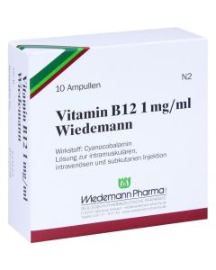 VITAMIN B12 WIEDEMANN Ampullen