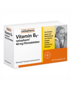 VITAMIN B6-ratiopharm 40 mg Filmtabletten