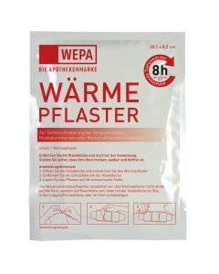 WÄRMEPFLASTER Nacken/Rücken 8,5x28,5 cm WEPA-2 St