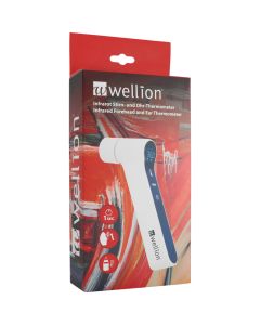 WELLION Infrarot Stirn- und Ohr-Thermometer