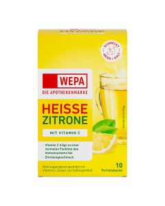 WEPA heisse Zitrone+Vitamin C Pulver