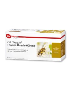 ZELL OXYGEN+Gelee Royale 600 mg Trinkampullen