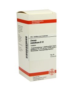 ZINCUM METALLICUM D 12 Tabletten