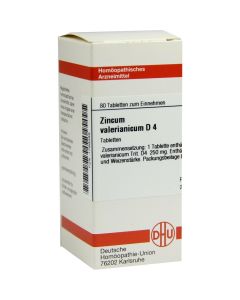 ZINCUM VALERIANICUM D 4 Tabletten