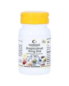 ZINKPICOLINAT 15 mg Zink Tabletten-60 St